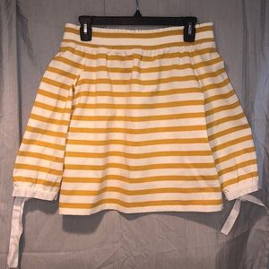 J. Crew off the shoulder top. Size XS